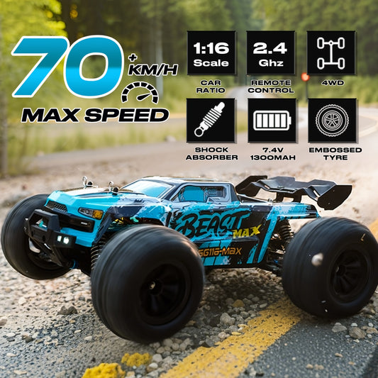 High Speed 4WD Off Road RC Car with LED Lights