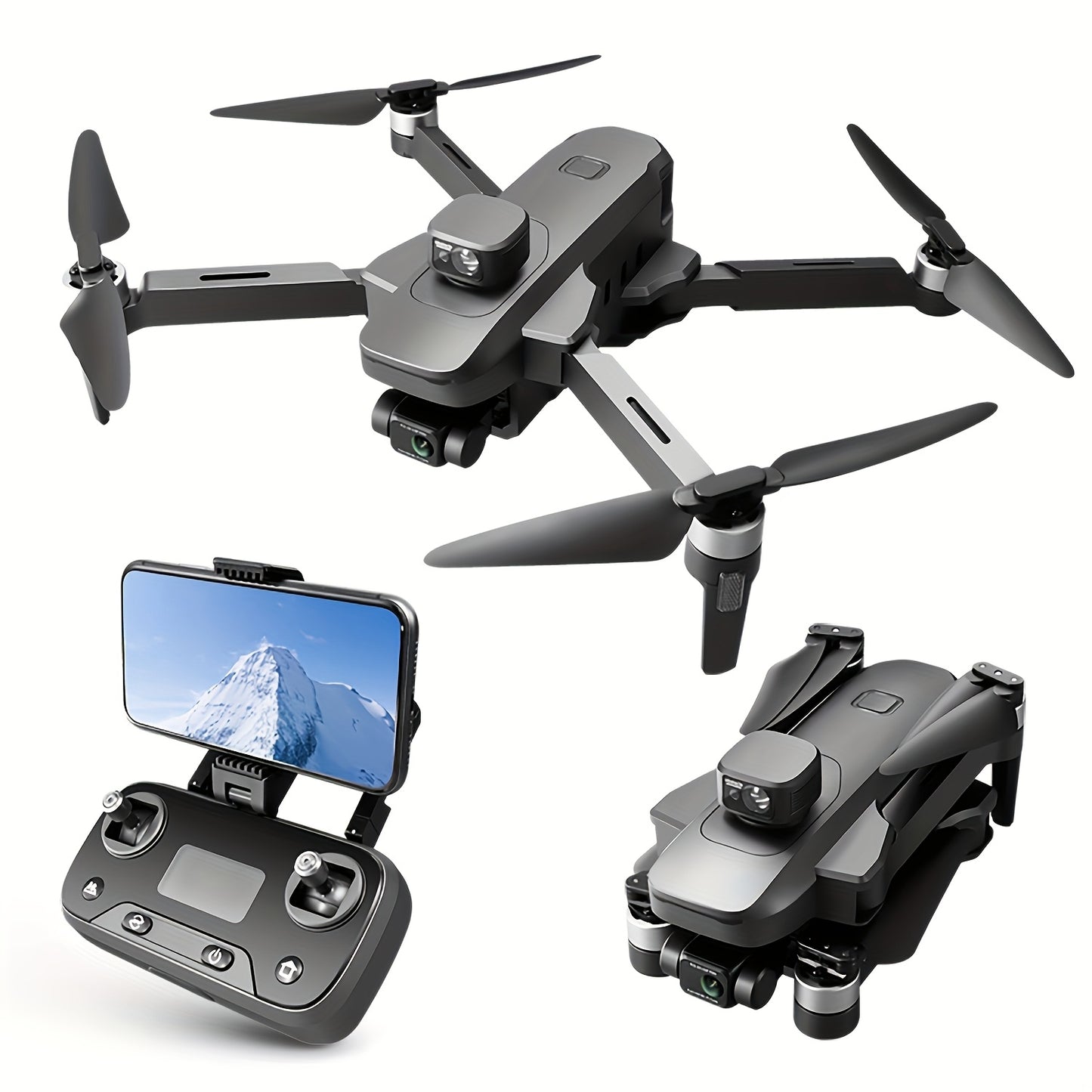 New W5 Drone with Dual Cameras and Advanced Flight Features