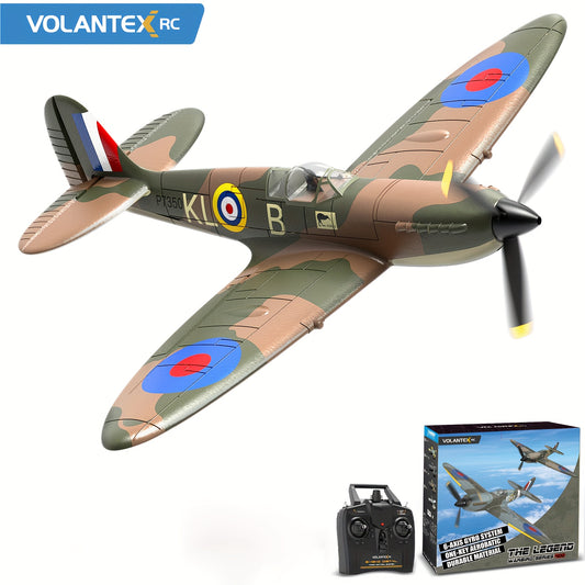 Volantexrc RC Plane Spitfire with Stabilizer System for Beginners