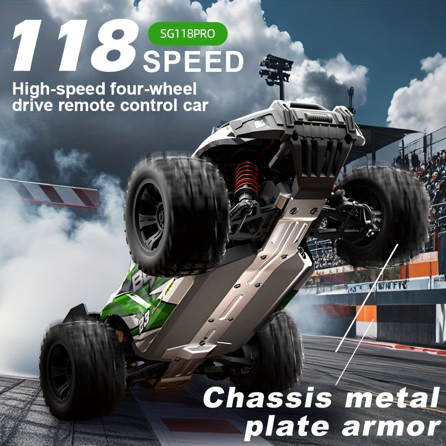 High-Speed 4WD RC Off-Roader Stunt Toy Car for All Terrain