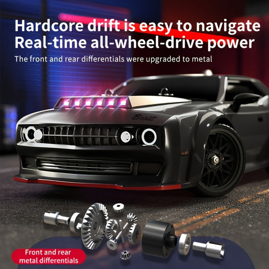 Remote Control Off-Road Vehicle with Brushless Motor and LED