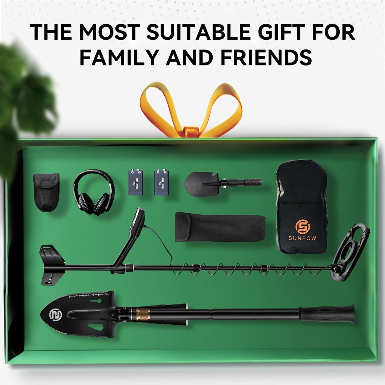 Sunpow Metal Detector With Dsp Chip Lcd Backlit Five Modes