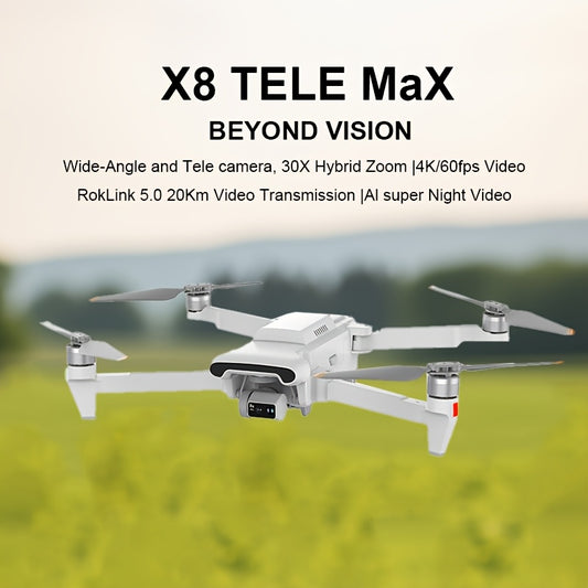 FIMI X8 TELE MAX Drone with 30x Hybrid Zoom Camera