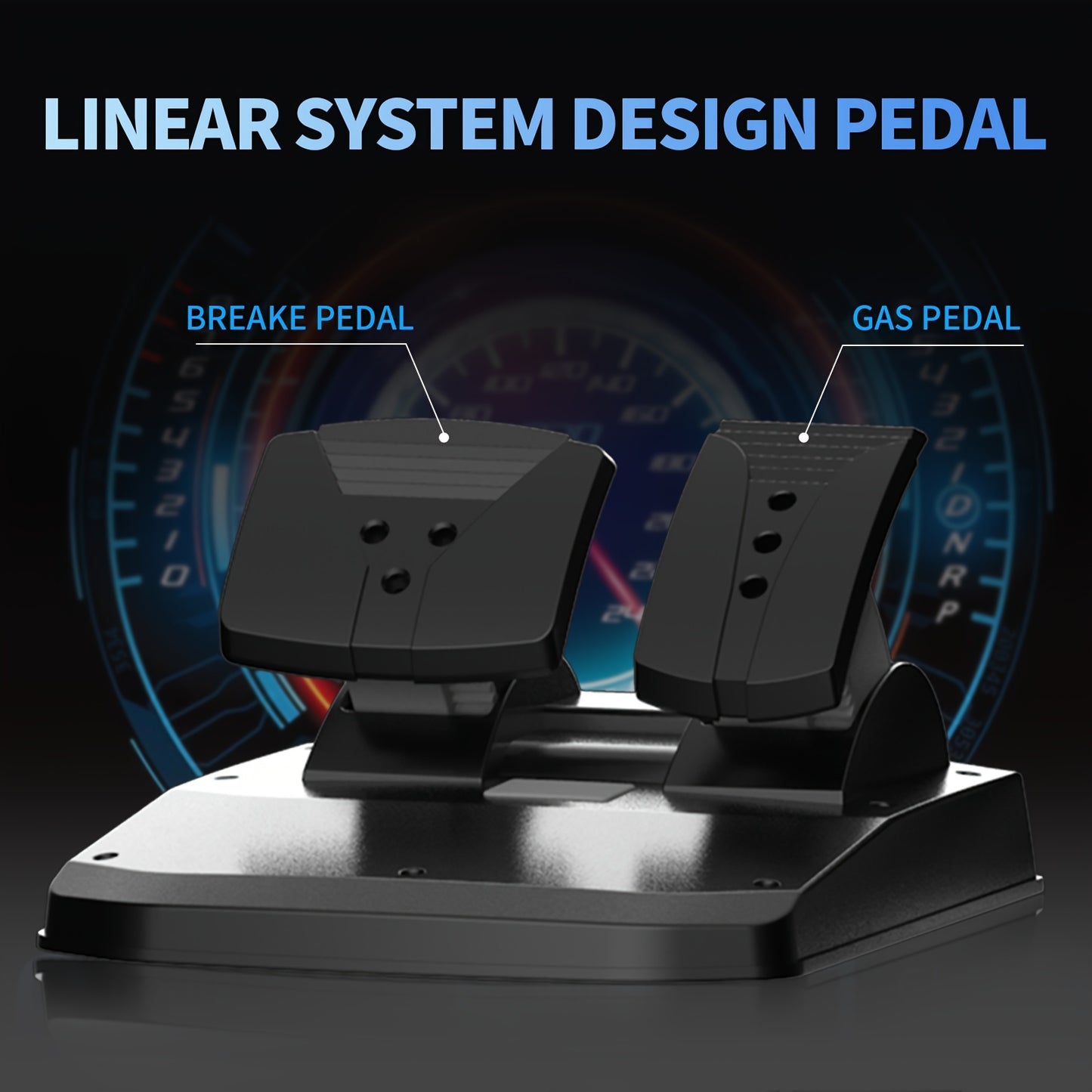 DOYO Gaming Steering Wheel with Pedal for Ultimate Racing Experience