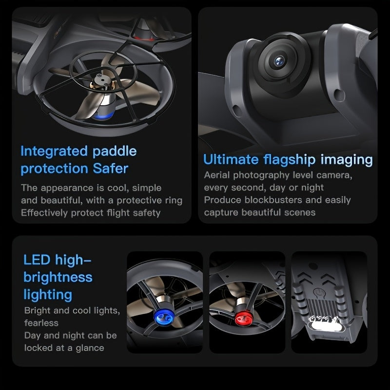 VR Quadcopter Drone with Head Mounted Glasses and Dual Camera