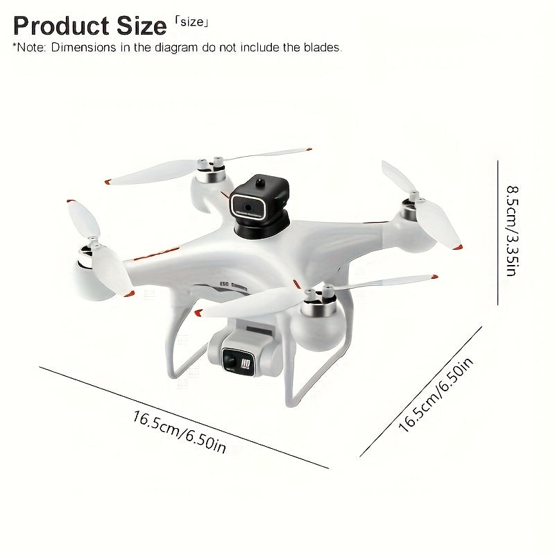 S116 Max Brushless Optical Flow Drone with Dual Cameras