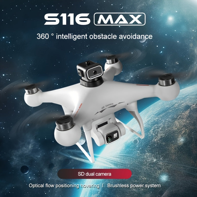 S116 Max Brushless Optical Flow Drone with Dual Cameras