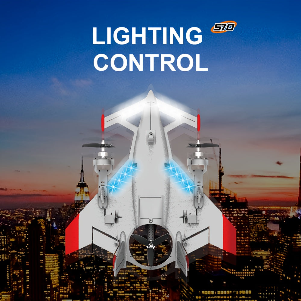 QIDI570 RC Plane Brushless Motor Remote Control Flying Stunt Glider