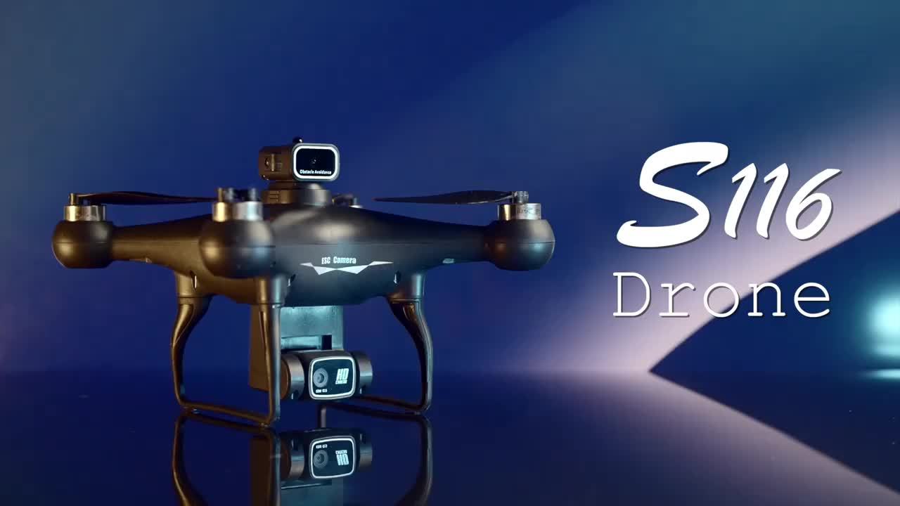 S116 Max Brushless Optical Flow Drone with Dual Cameras