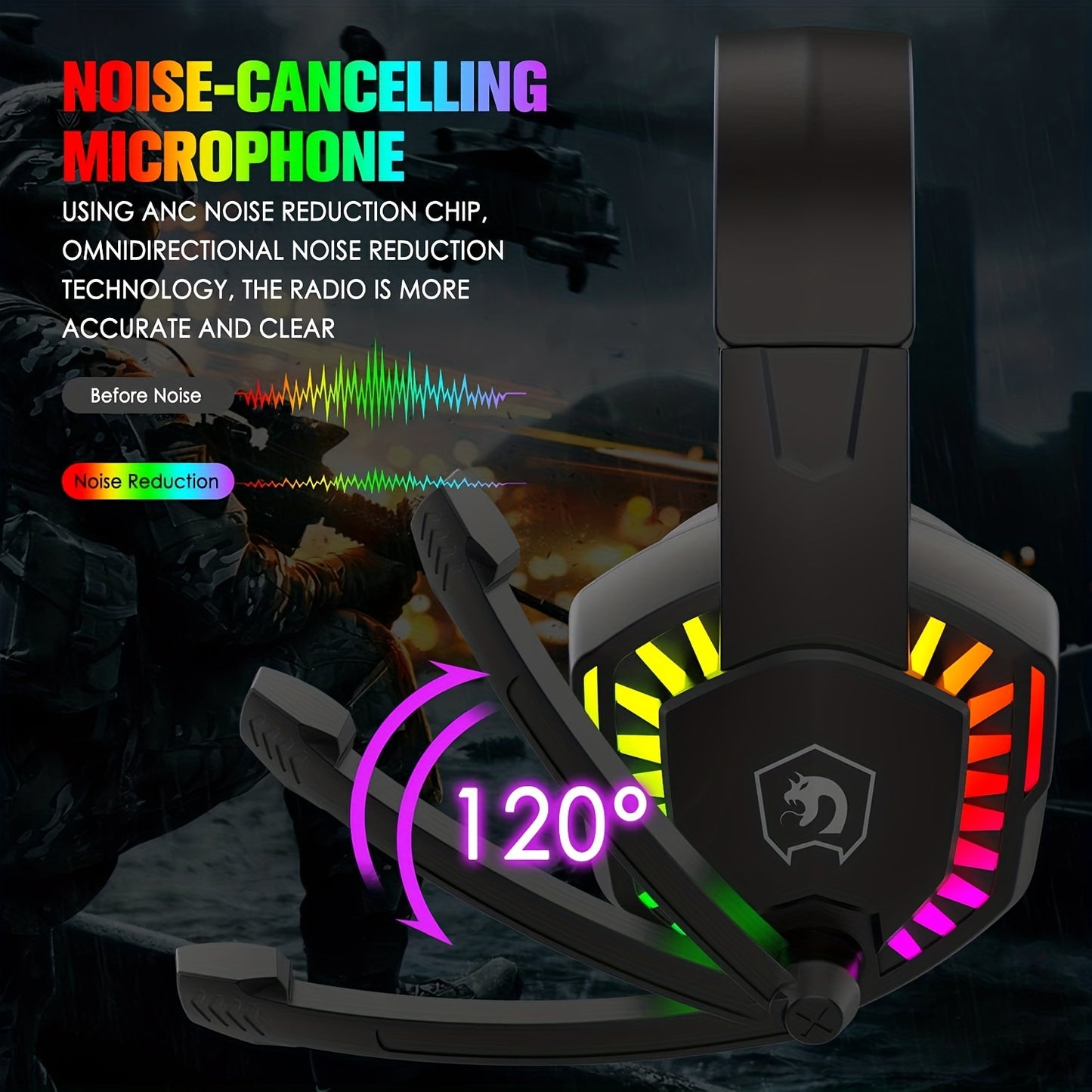 MAMBASNAKE 5 in 1 Gaming Combo with RGB Backlight